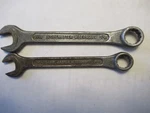 Pair Of Globemaster Combination Wrenches 7/16 3/8. Fixed Price $6.00.