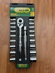 Allen Socket Set, 3/8" Drive, 20-PIECE Sae Metric 66635G. Fixed Price $26.00.