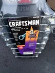Sears Craftsman Usa Nos 8PC Sae Combination Wrench Set Holder 44125 Read Notes. Fixed Price $39.95.