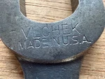 Vintage Vlchek Usa #34 Open Ended Wrench 25/32 And 11/16 W2225. Fixed Price $10.00.