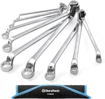 Duratech Offset Box Wrench Set, Metric, 9-PIECE, 6-23MM, 75-DEGREE, Cr-v Steel,. Fixed Price $38.99.