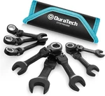 Duratech Stubby Flex-head Ratcheting Combination Wrench Set, 8-PIECE. Fixed Price $47.99.