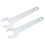 Uxcell Rotary Tool Wrench, 22MM Open Ended Spanner 2PCS Silver Tone. Fixed Price $13.99.