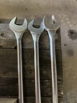 Snap-on Large Combination Wrench Set 1-3/4" 1-7/8" 2" Usa Heavy Duty-vintage. Fixed Price $250.00.