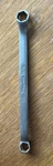Snap ON#XB1618SA 1/2 & 9/16 Sae, Pt., Dbl. Box End 10% Offset Wrench-nice. Fixed Price $15.00.