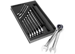 Powerbuilt 949015 11PC Pro Tech Sae Reversible Ratcheting Combination Wrench Set. Fixed Price $133.41.