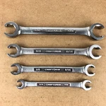 Craftsman Usa Flare Nut Line Wrench Set Sae 3/8" - 7/8" V Series 4 Piece Nice. Fixed Price $49.99.