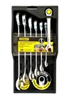 New Stanley 94-542W 7-PIECE Ratcheting Wrench Set, Sae. Fixed Price $69.99.