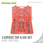 110 Pcs Tap And Die Combination Set Tungsten Steel Titanium Metric Tools W/case. Fixed Price $76.99.