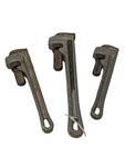 *lot Of Three* Used Ridgid 12", 14", & 18" Aluminum Straight Pipe Wrenches. Fixed Price $183.77.