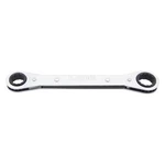 3/8" 7/16" 12-POINT Straight Head Reversible Ratcheting Chrome Double Box End. Fixed Price $15.03.
