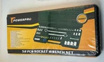 Pcs Socket Wrench Set Sealed Nib Powerpro 18430521 Hand Tools Ratchet Case. Fixed Price $32.99.