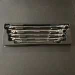 K Tool International Wrench Set 5 Piece Metric Ratcheting Reversible Double Box. Fixed Price $199.99.