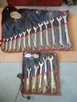 Vintage Sk Tools Sae Combination Wrench Set 1713 & 1706-R. Fixed Price $159.99.
