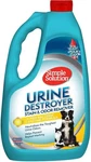 Simple Solution Urine Destroyer Enzymatic Pet Stain & Odor Remover 1 Gallon. Fixed Price $60.99.