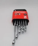 New Craftsman CMMT87018 11 Piece Sae 12 Point Combination Wrench Set. Fixed Price $34.95.