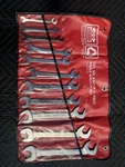 Bonney B-80748 11 Pc Sae Combination Wrench Set 3/8" 1". Fixed Price $250.00.