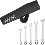 Craftsman 12-POINT Standard (sae) Ratchet Wrench, 5-PIECE Set (CMMT99755). Fixed Price $44.99.