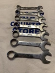 Mac Tools Usa 7PC 12PT Metric 13MM-19MM Stubby Combination Wrench Set. Fixed Price $140.00.