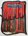 Vintage 7-PIECE Proto Tools No. 47A Punch Set With Pouch. Fixed Price $69.99.