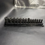 Snap-on 214SIMFMYA 14PC 3/8 Drive Deep Metric Impact Socket Set 8-19,21,24MM. Fixed Price $199.99.