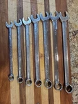 Snap Pc. SOEX707 12 Pt. Sae Flank Drive Combination Wrench Set 3/8"-3/4".. Fixed Price $189.00.