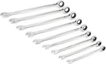 Pc. 12 Point Xl X-beam Ratcheting Combination Wrench Set, Sae 85898. Fixed Price $289.72.