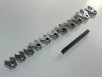 Cornwell Tools Usa CFW12PFS 11PC 3/8 Drive Sae Open End Crowfoot Wrench Set. Fixed Price $164.99.