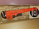 Ridgid 100TH Year Anniversary Edition 12" Pipe Wrench New!!!!. Fixed Price $179.95.
