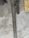 Ridgid 48 Stilson Wrench. Fixed Price $150.00.