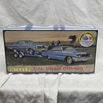 Amt Drag Combo 1/25 Scale Model Kit Ford Galaxie Falcon Funny Car Trailer. Fixed Price $47.95.
