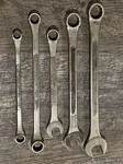 Large Vintage Penncraft Combination Open End Box Wrenches Jc Penney Tool Line. Fixed Price $39.99.
