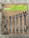 Craftsman Evolv 14PC Combination Wrench Set Sae / Metric Mm New Old Stock 10055. Fixed Price $51.00.