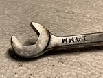 Used, Mac Tools "14MM" Angle Head WRENCH,M14DA, Usa. Fixed Price $22.00.
