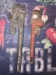 Vintage Pipe Wrench Tool Lot Trimo 12 Fuller 10 Old Rare Work Great Antique. Fixed Price $19.95.