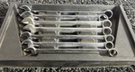 Snap-on 7PC 10-15MM + Mac 16MM 12PT Combo Wrench Set Oexm Clr *see Descr*. Fixed Price $100.00.