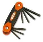 Cruztools Folding Hex/torx Key Set Chrome Vanadium 7PC W/T25 T27 T40 FHT1. Fixed Price $31.99.