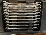 Snap-on OXRM710A 10PC Metric Flank Drive Non-reversible Wrench Set 10-19MM Save$. Fixed Price $349.95.