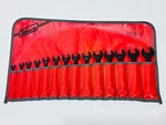 Snap-on Usa 14PC Metric Goexm Industrial Short Combination Wrench Set 6MM-19MM. Fixed Price $389.99.