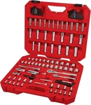 Craftsman 105-PIECE Mechanics Tool Set, Sae/metric, 1/4 & 3/8" Drive. Fixed Price $79.90.
