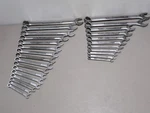 Craftsman Usa Forged Vv Series Standard/metric Combination Wrench Set 12 Point. Fixed Price $185.20.