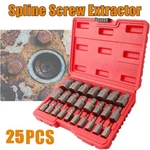 25PCS Multi-spline Screw Extractor Set Hex Head Bit Socket Wrench Bolt Tool Kit. Fixed Price $25.98.