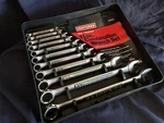 Sears Craftsman Usa 11PC 6PT Combination Wrench Set 46893 Sae 1/4 - 15/16. Fixed Price $153.00.