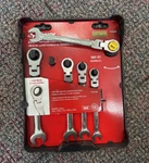 Husky 5-PIECE Ratcheting Flex Head Combination Wrench Set HFRW5PCSAE. Fixed Price $28.59.