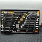 Gearwrench Sae/mm 90-TOOTH Pro Combination Ratcheting Tool Set 18-PIECE. Fixed Price $69.98.