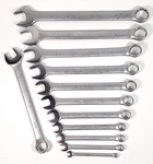 Popular Mechanics Sae Combination Wrench Set 12 Piece Cr-v Steel 1/4" 1". Fixed Price $49.99.