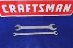 Craftsman Open End Thin Profile Wrenches 3/8X7/16" #44475 & 7/8X3/4" #44474 Usa. Fixed Price $29.95.