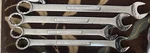 Vintage Craftsman 4PC Large Sae Combination Wrench 1-1/16" To 1-5/16". Fixed Price $150.00.