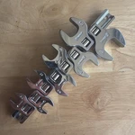 Kobalt Tools Sae Crowfoot Wrench Set 3/8" Drive 7/8" 8PC 86044. Fixed Price $39.95.