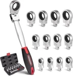 Vevor Flex-head Ratcheting Wrench Set Combination 12-PIECE Metric. Fixed Price $46.99.